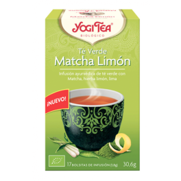 Yogi Tea Matcha Limón 17 Bolsitas de Infusión | Compra Online