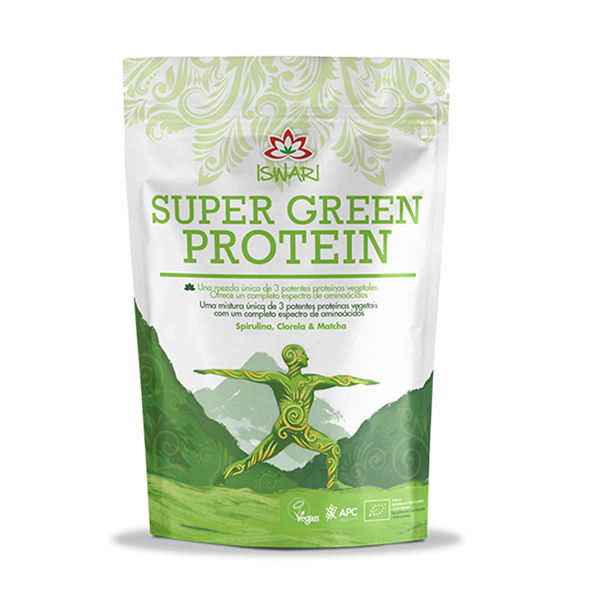Iswari Super Green Protein, 250 gramos | Compra Online