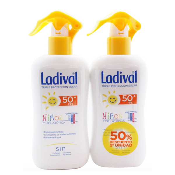 Ladival Solar Niños SPF50+ Spray Duplo 2 x 200 ml | Compra Online