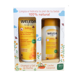 Compra Weleda Baby Pack Calendula Hidratacion: Leche Corporal + Crema  Facial a precio de oferta