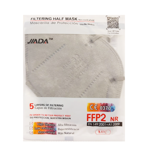 Mascarilla FFP2 Certificada Color Gris, 1 unidad | Farmaconfianza