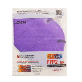 Mascarilla FFP2 Certificada Color Lila, 1 unidad | Compra Online