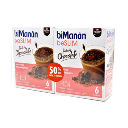 Bimanán Beslim Batido Sabor Chocolate Duplo 2 x 6 unidades | Compra Online 
