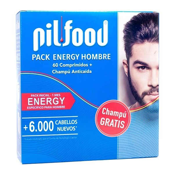 Pilfood Pack Energy Loción 125 ml + Champú Anticaída 200 ml | Compra Online 