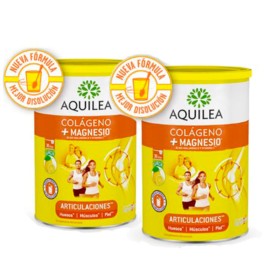  Aquilea Artinova Colágeno + Magnesio + Ácido Hial. + Vitamina C sabor limón, DUPLO 2x375 g