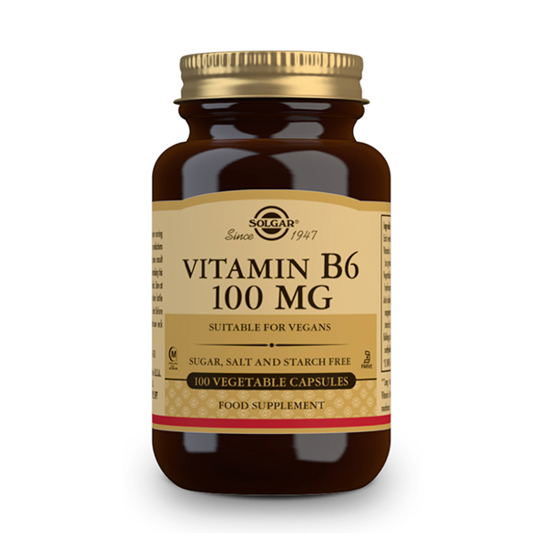 Solgar Vitamina B6 100 mg 100 tabletas | Compra Online
