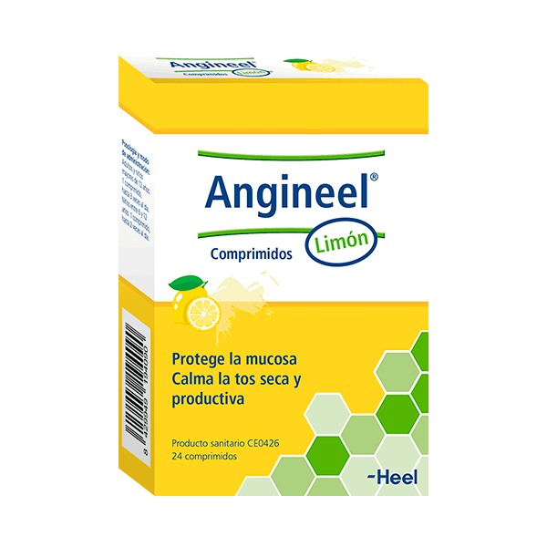 Heel Angineel Limón 24 comprimidos | Compra Online