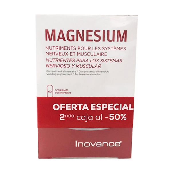 Inovance Magnesium Duplo 2 x 60 comprimidos | Compra Online