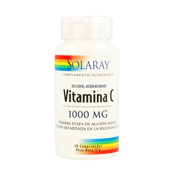 Solaray Vitamin C 1000 mg 30 comprimidos | Compra Online