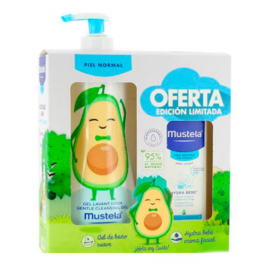 Mustela Gel Lavante 500 ml + Hydra Bebé Crema Cara pack | Compra Online