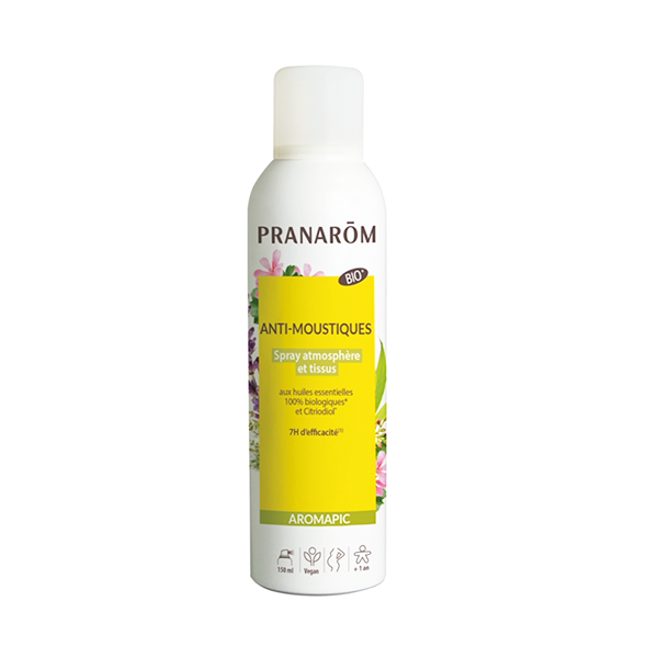 Pranarom Aromapic Spray Antimosquitos Atmósfera y Tejidos, 150 ml | Farmaconfianza