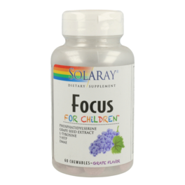 Solaray Focus For Children 60 comprimidos | Compra Online