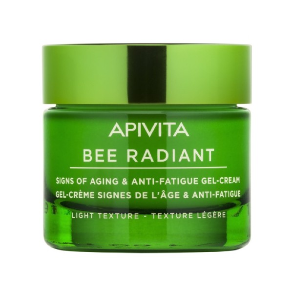 Apivita Bee Radiant Gel Crema Antiedad y Antifatiga, 50 ml | Farmaconfianza