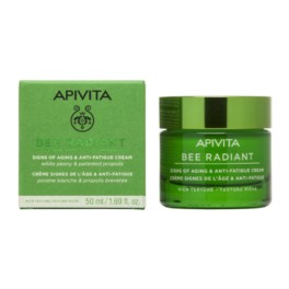 Apivita Bee Radiant Crema Antifatiga Textura Rica, 50 ml | Farmaconfianza