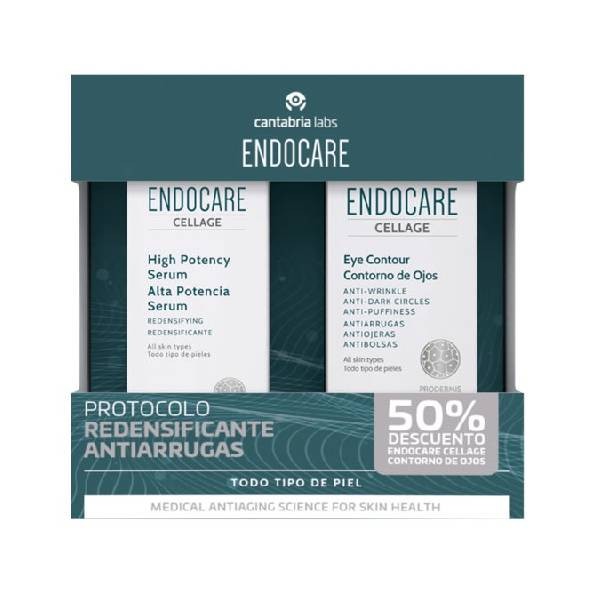 Endocare Cellage Pack Sérum Alta Potencia + Contorno de Ojos