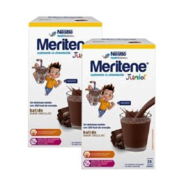 Meritene Junior Choco DUPLO 2x 15 Sobres x 30 g | Compra Online