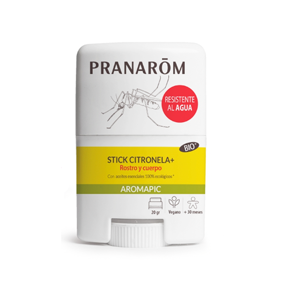Pranarom Aromapick Stick Citronela+ Rostro y Cuerpo, 20 g | Farmaconfianza