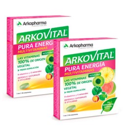 Arkopharma Arkovital Pura Energía, DUPLO 2x30 comprimidos