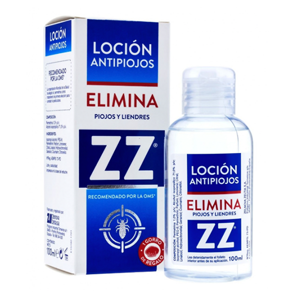 ZZ Loción Elimina Piojos y Liendres 100 ml