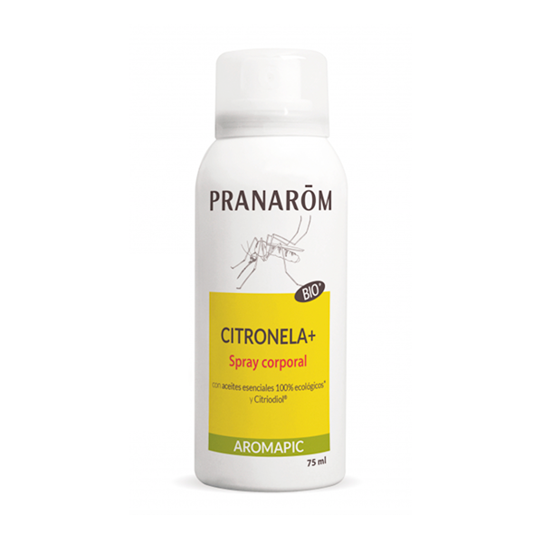 Pranarom Aromapic Spray Corporal Citronela+, 75 ml | Farmaconfianza
