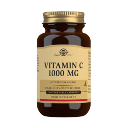 Solgar Vitamin C 1000 mg 100 cápsulas vegetales | Compra Online