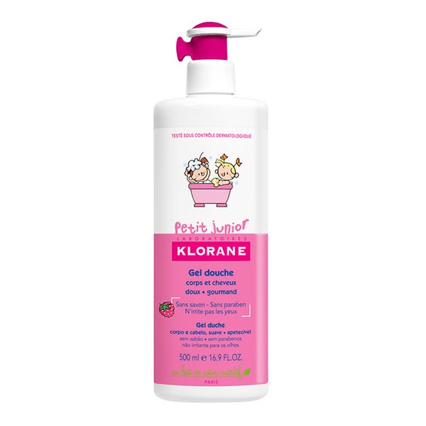 Klorane Petit Junior Gel de Baño Cuerpo y Cabello para