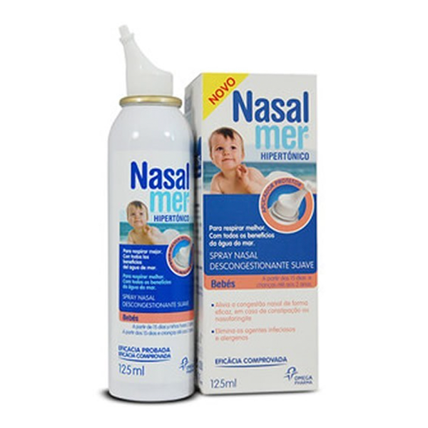 Nasalmer Spray Nasal Hipertónico Suave 125 ml | Compra Online