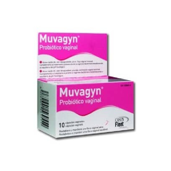 Muvagyn Probiótico Vaginal, 10 cápsulas