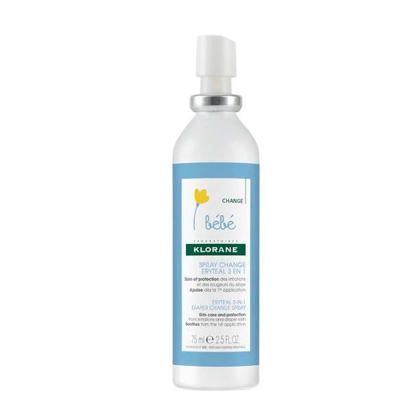 Klorane Bebé Eryteal Spray para el Cambio 3 en 1, 75 ml | Compra Online