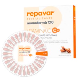 Repavar Revitalizante Monoderma C10 Intensivas, 28 cápsulas