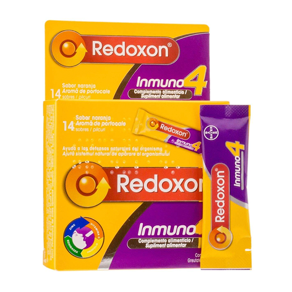 Bayer Redoxon Inmuno 4 14 sobres granulados | Compra Online