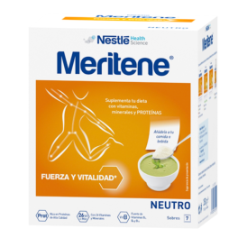 Meritene Neutro Al Plato 7 sobres | Compra Online