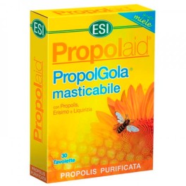 ESI Propolaid PropolGola Masticable Sabor Miel, 30 tabletas|Farmaconfianza