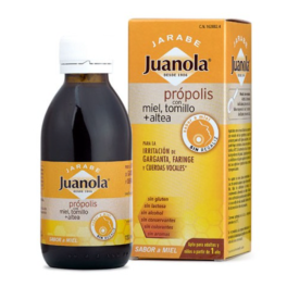 Juanola Propolis Jarabe con Miel, Tomillo y Altea 150 ml | Compra Online 