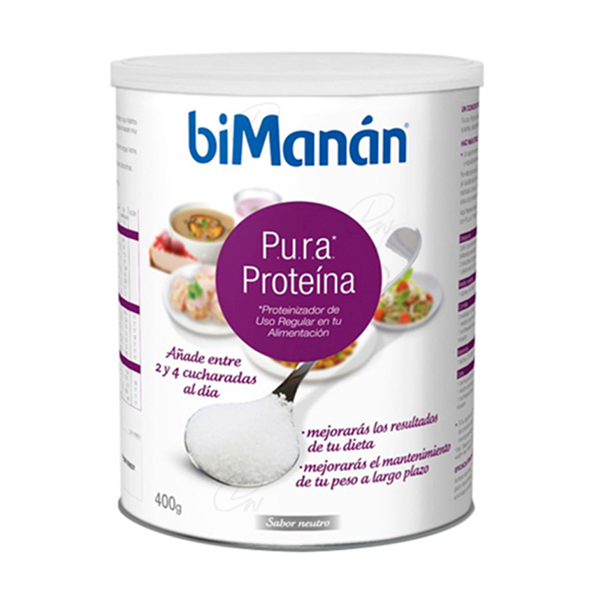 biManán Pura Proteína Sabor Neutro 400 g | Compra Online