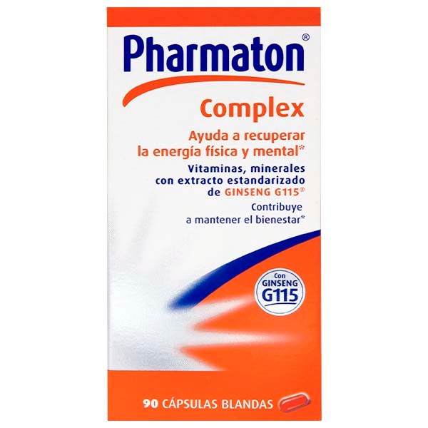 Pharmaton Complex, 90 comprimidos | Farmaconfianza