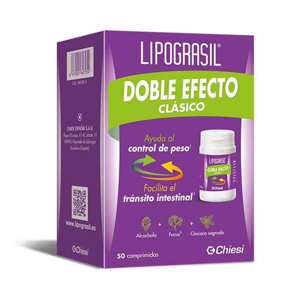 Lipograsil Doble Efecto Clásico, 50 comprimidos| Compra Online