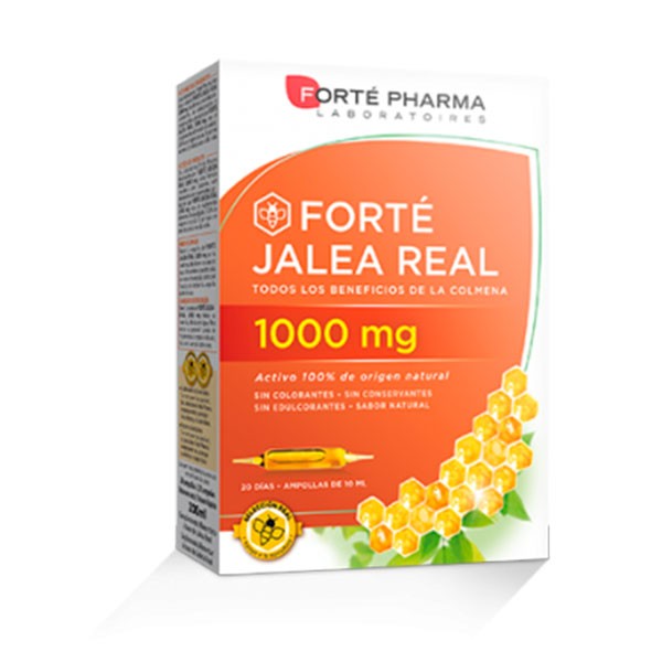 Forté Jalea Real 1000 mg, 20 viales | Compra Online