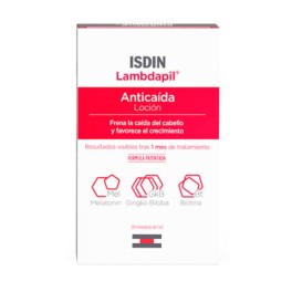 ISDIN Lambdapil Loción Anticaída 20 monodosis x 3 ml | Compra Online