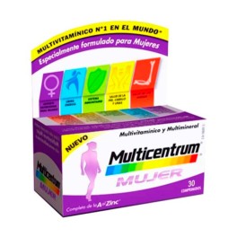 Multicentrum Mujer, 30 comprimidos. ! Farmaconfianza