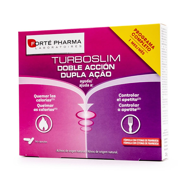 Forte Pharma Turboslim Doble Acción 56 comprimidos | Compra Online