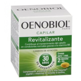 Oenobiol Capilar Revitalizante Triple Acción 60 cápsulas | Compra Online 