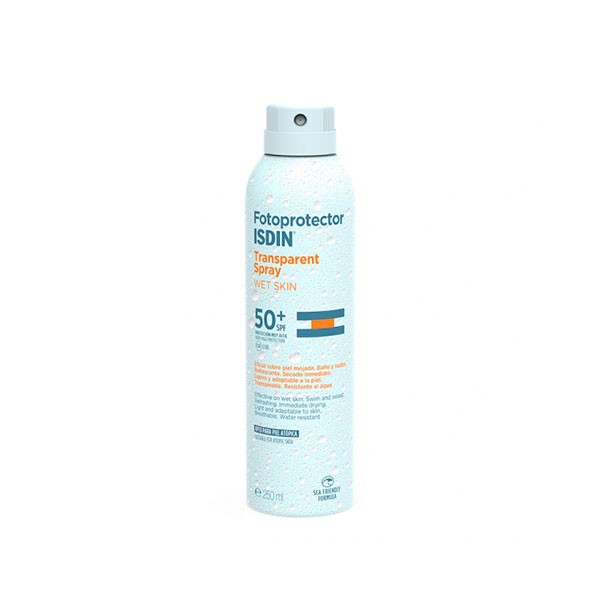ISDIN Fotoprotector Wet Skin Transparent Spray SPF50, 250 ml