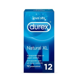 Durex Natural XL, 12 Preservativos | Farmaconfianza