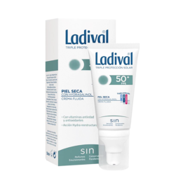 Ladival Piel Seca con Hydrasalinol Crema Fluida SPF50+, 50 ml | Farmaconfianza