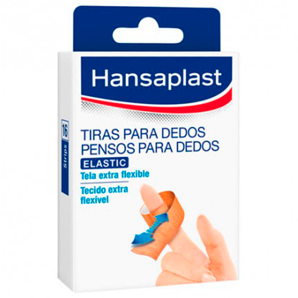 Hansaplast Tiras Dedos 16 Unidades | Compra Online