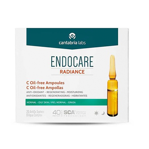 Endocare Radiance C Oil Free 10 ampollas, 2 ml | Compra Online
