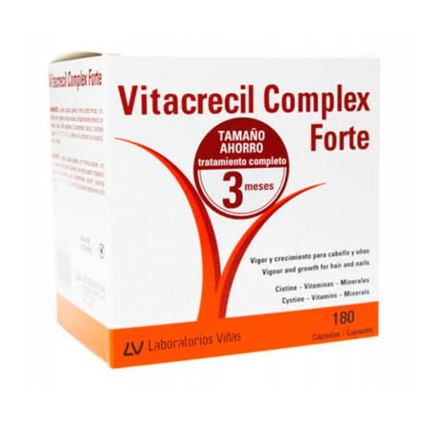 Vitacrecil Complex forte 180 cápsulas | Compra Online
