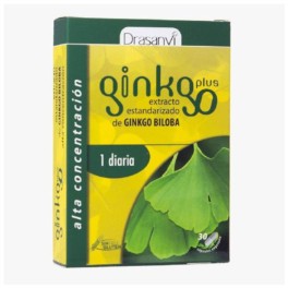 Drasanvi Ginkgo Plus, 30 cápsulas | Farmaconfianza