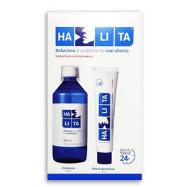 Halita Con Fluor Pasta Dentifrica 75 ml + Colutorio 500 ml pack | Compra Online